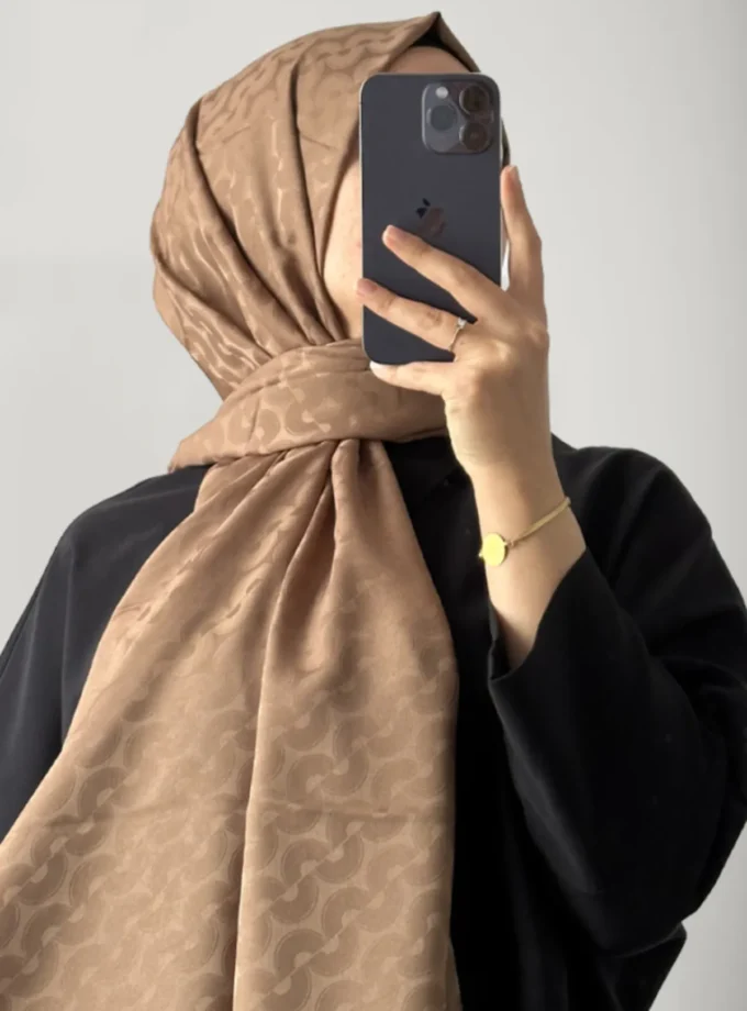 Lina Jakar Şal – Sütlü Kahve